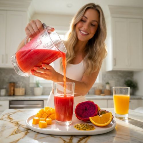 Zoe's morning smoothie